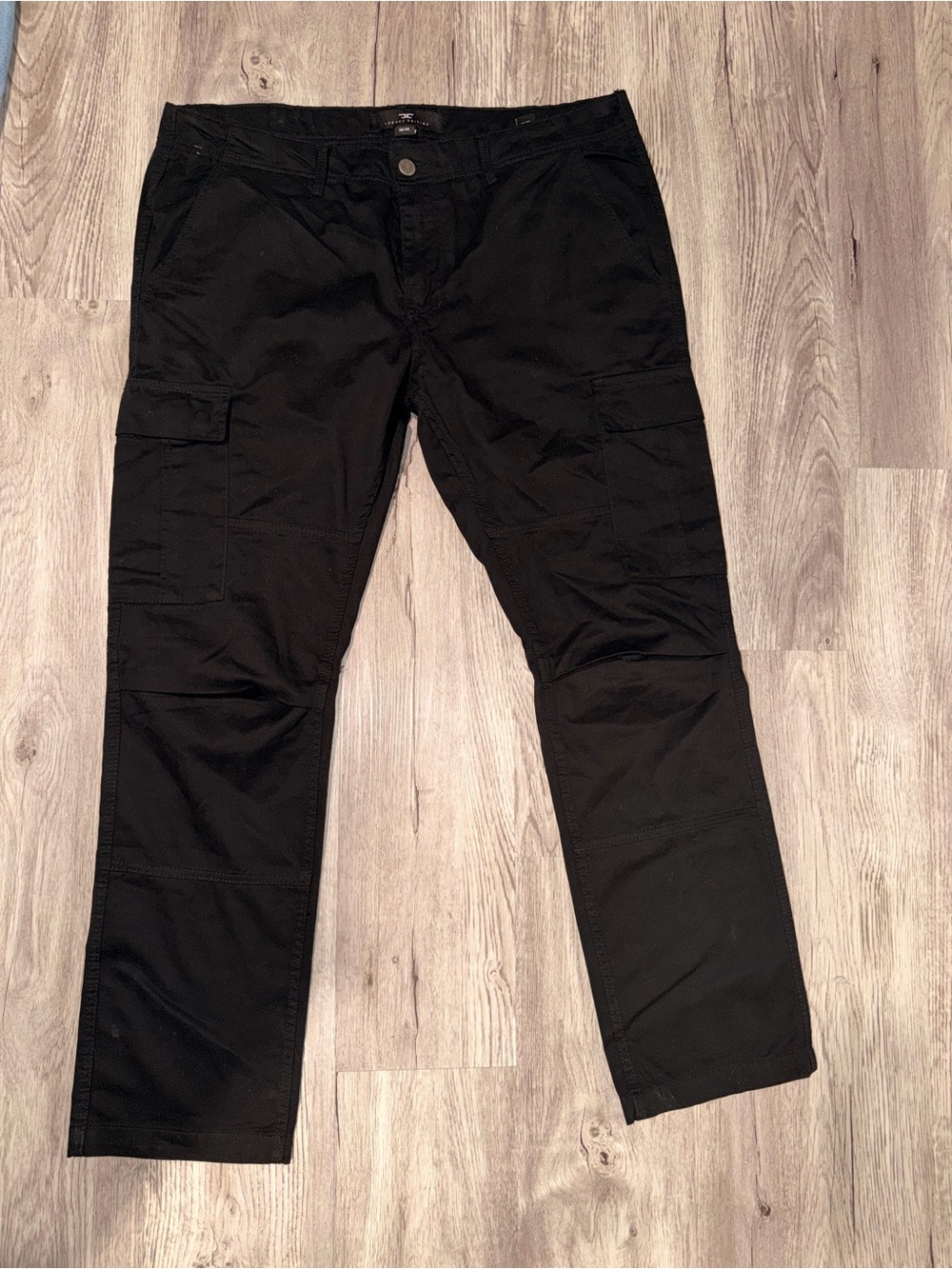 Jordan Craig Black Cargo Pants - Slim Utility Design
